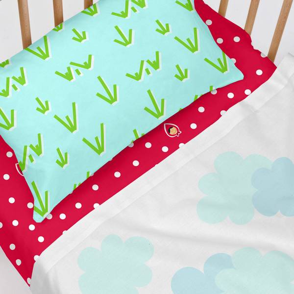 Spannbetttuch Grandma Textil - 60 x 1 x 120 cm