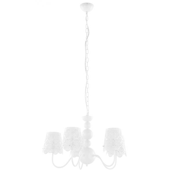 Arianna Pendentif Blanc - Métal - 63 x 37 x 63 cm