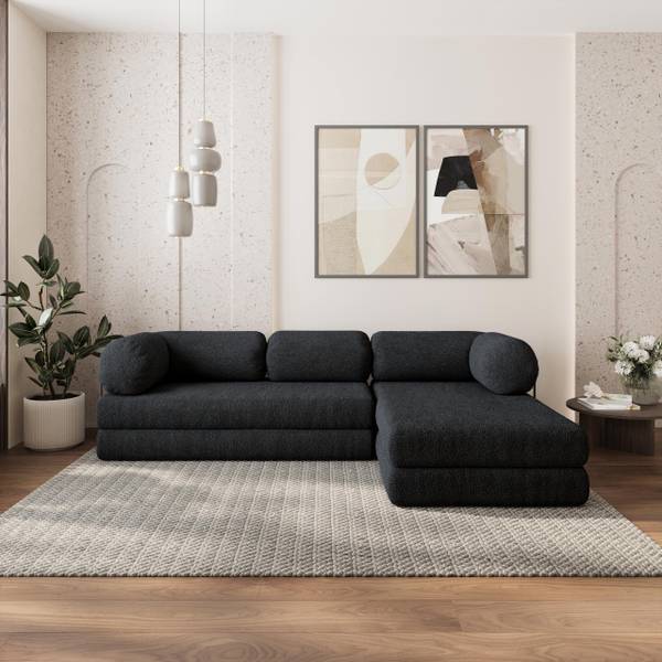Ecksofa KELI Schwarz