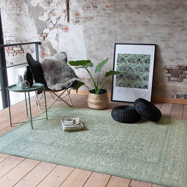 Teppich Wonder Oriental Grün - Polypropylen - 140 x 1 x 190 cm