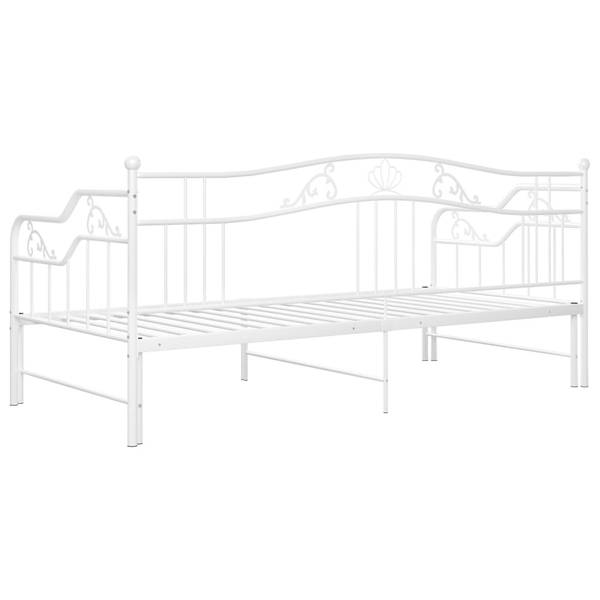 Schlafsofa 3007559 Weiß - Metall - 95 x 92 x 206 cm