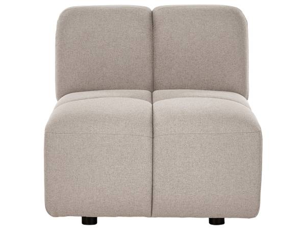 Sofa MAKSABERG 3-tlg Beige - 253 x 87 cm