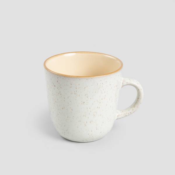 Becher MORITA 6er-Set Beige - Keramik - 10 x 10 x 10 cm