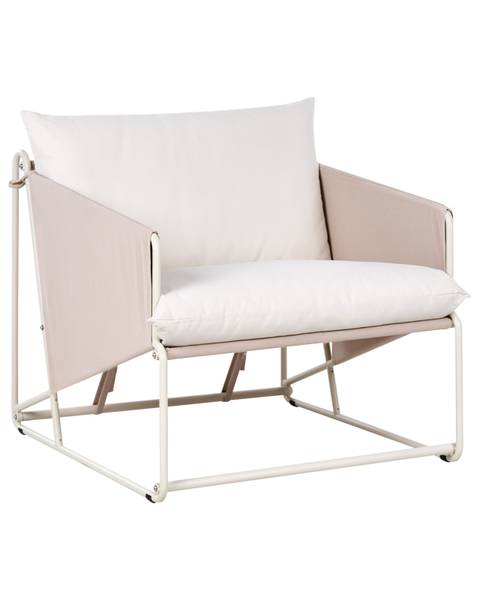 Chaise de jardin PONTE Beige - Grau - Breite: 80 cm