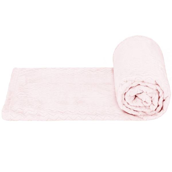Tagesdecke 160x200 cm Überwurf Wohndecke Pink - Textil - 160 x 200 x 2 cm