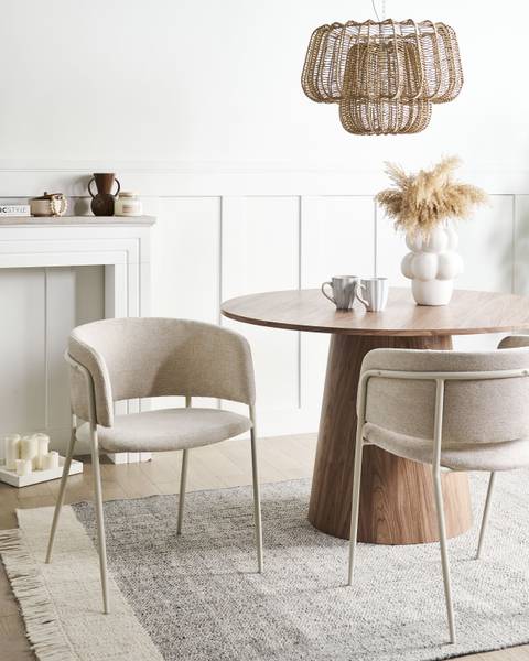 Chaise de salle à manger SPRINGER Beige