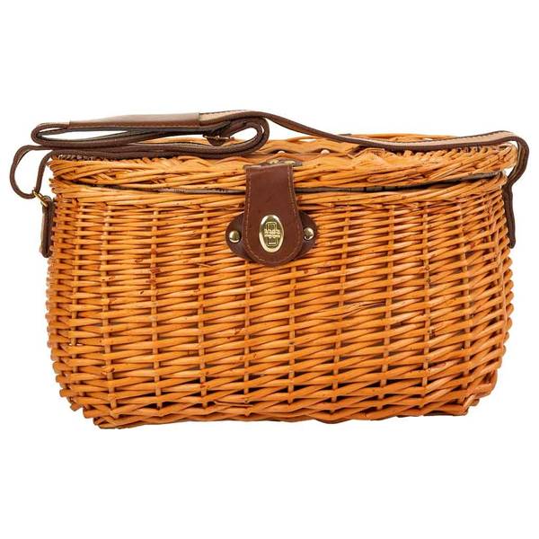 Picknickkorb Jardin Picnic Braun - Naturfaser - 40 x 22 x 28 cm