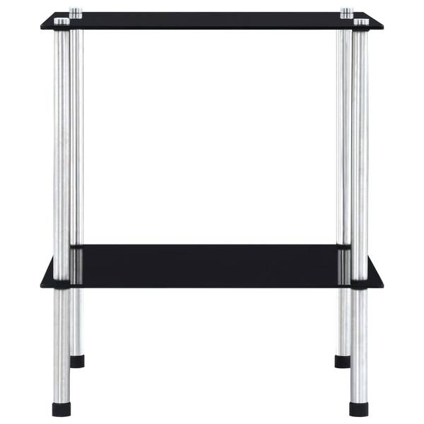 Regal 3000371 Schwarz - Höhe: 47 cm