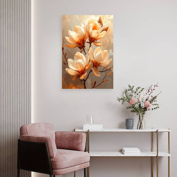 Wandbild Blumen 30 x 45 cm