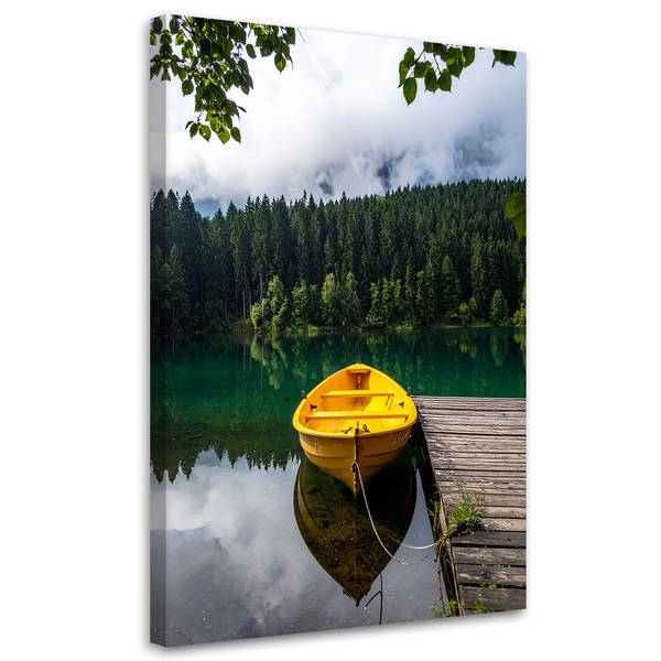 Wandbild See 70 x 100 cm