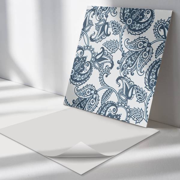 Fliesen Pflanze Detail 4er Set 50 x 50 cm