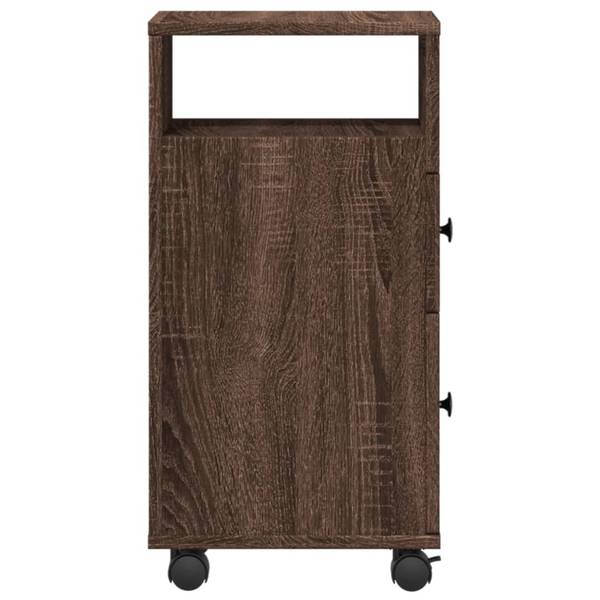 Badezimmerschrank schmal 3043020 Dunkelbraun