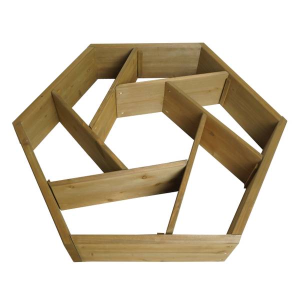 Jardinière L70 Marron - Sapin - 100 x 18 x 87 cm