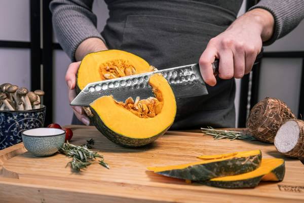 Messer Kiritsuke Damas Pakka Schwarz - Edelstahl - 1 x 1 x 33 cm