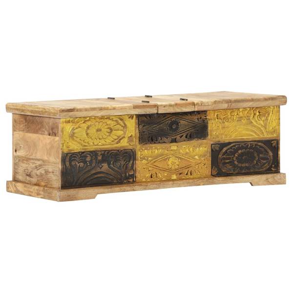 Table basse 247881 Marron - Manguier - 50 x 35 x 100 cm