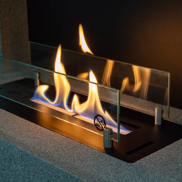 Bioethanol-Kamin Ethanolbrenner XL Schwarz