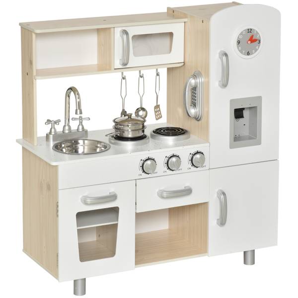 Kinderküche 350-082 Weiß - Holzwerkstoff - 30 x 81 x 74 cm