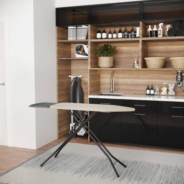 Bügelbrett Everest Pro Beige - Metall - 44 x 96 x 154 cm