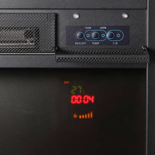 Elektrokamin EKD2S Schwarz
