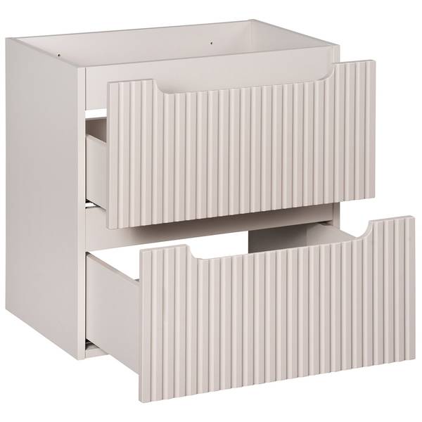 Waschtisch NEWPORT-56-69 Beige - Holzwerkstoff - 60 x 71 x 40 cm
