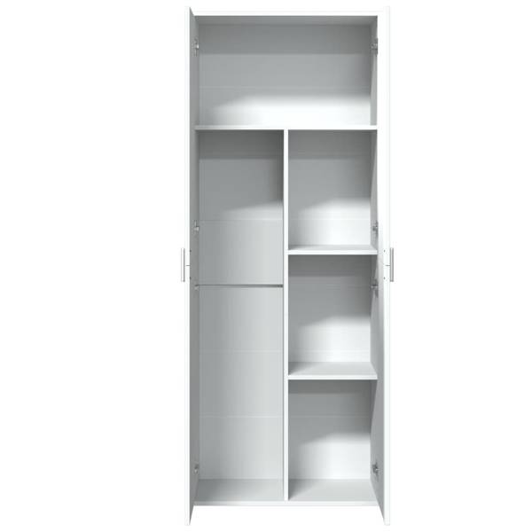 Highboard DE3691 Weiß - Holzwerkstoff - 70 x 180 x 35 cm