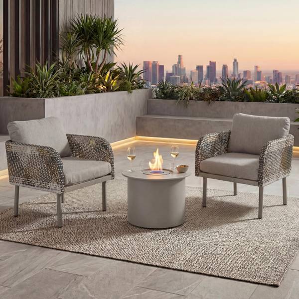 Poly-Rattan Garnitur P80 Beige
