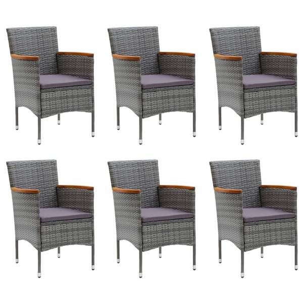 Garten Essgruppe 3067876 (11-teilig) Grau - Akazie - 90 x 74 x 200 cm