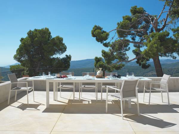 Sesseln 4er Set 2902 Grau - Metall - 55 x 85 x 64 cm