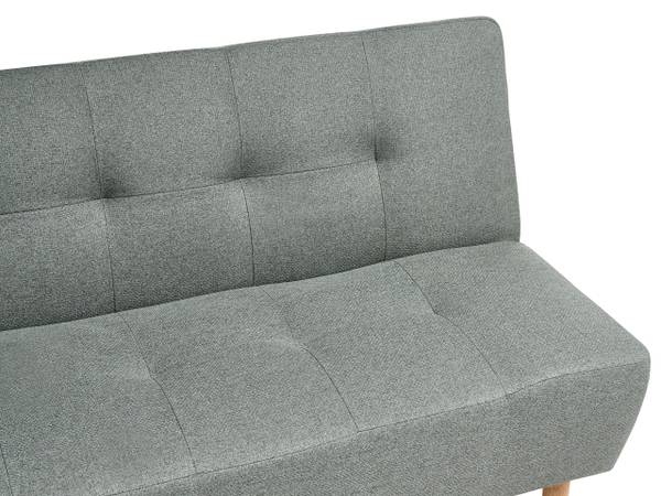 Canapé convertible ALSTEN Marron - Vert - Textile - 183 x 80 x 79 cm