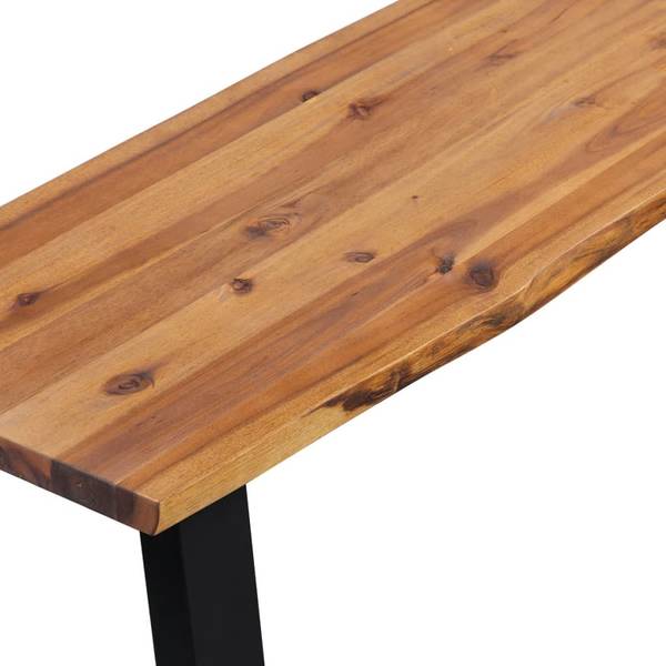 Bank 3001409 Braun - Akazie - 160 x 45 x 40 cm
