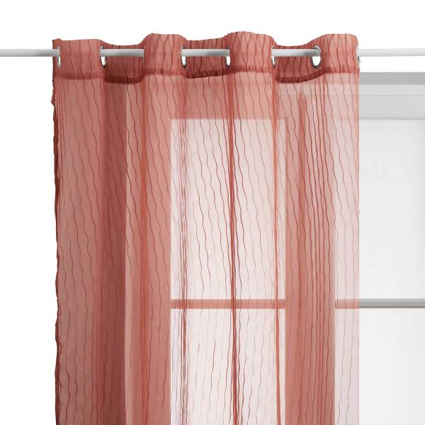 Vorhang MILA Orange - Textil - 1 x 240 x 140 cm