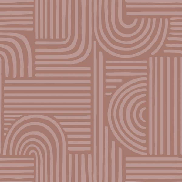 Tapete 131489 Pink - Papier - 50 x 900 x 50 cm