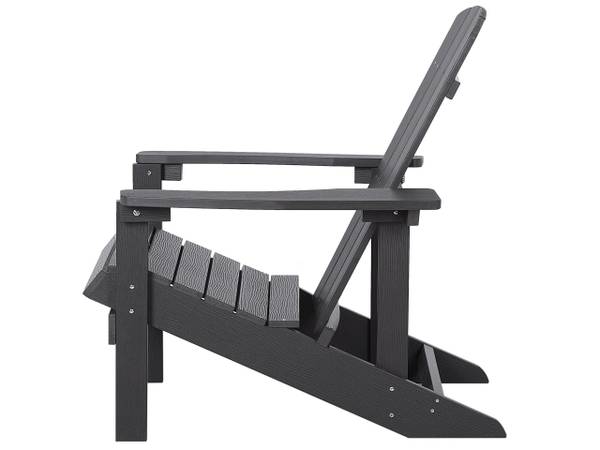 Chaise de jardin ADIRONDACK Dunkelgrau