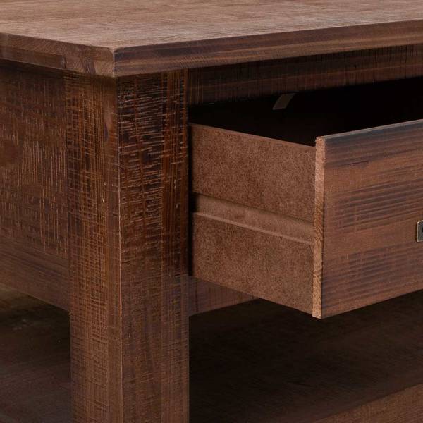 Couchtisch Beget Braun - Holzwerkstoff - 120 x 48 x 66 cm