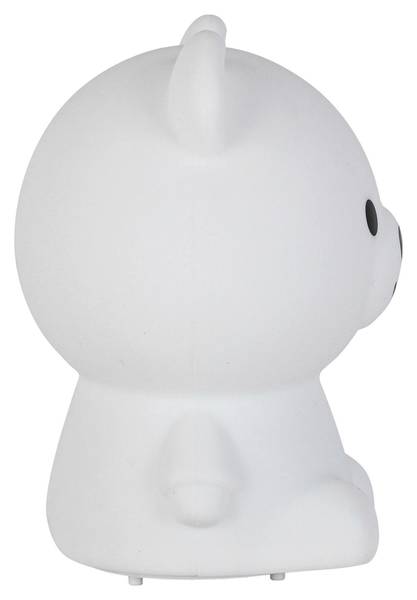 LED-Dekoleuchte BERLI Weiß - Kunststoff - 7 x 10 x 7 cm