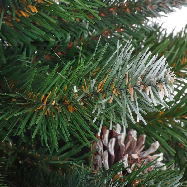 Sapin de Noël Empress Vert - Matière plastique - 71 x 90 x 71 cm