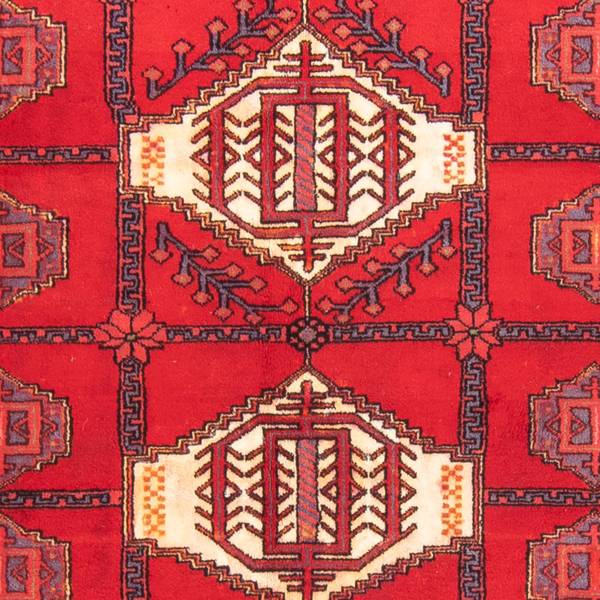 Orientteppich Läufer Nomadic Rot - Wolle - 156 x 1 x 317 cm