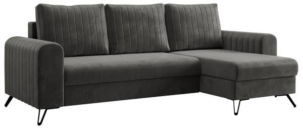Ecksofa AXEL L Grau