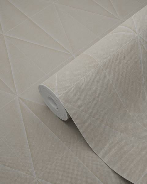 Tapete 347855 Beige - Fleece - 53 x 1005 x 53 cm