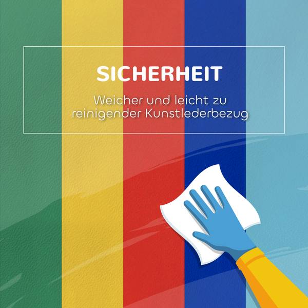 Blocs de construction 3D0-004V02MX 5Pcs Cuir synthétique - 41 x 21 x 41 cm