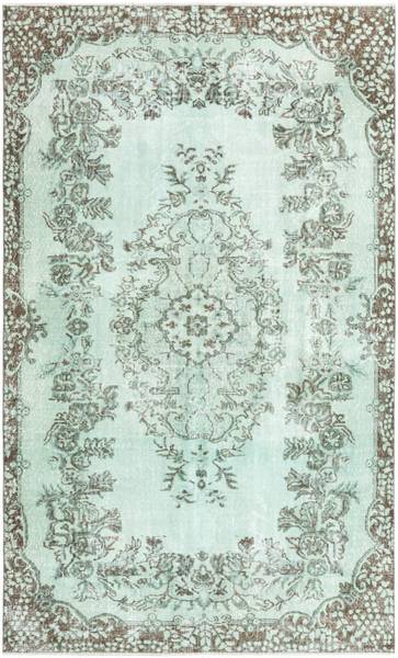 Tapis Ultra Vintage CDXXIV Vert - Laine - 178 x 1 x 295 cm