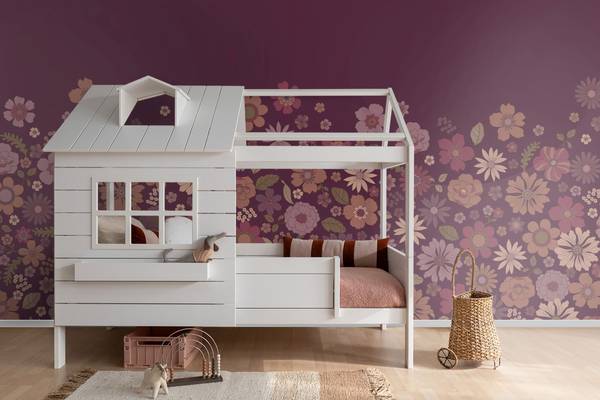Fototapete 159590 Violett - Papier - 250 x 279 x 250 cm