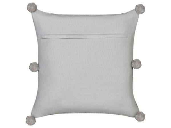 Dekokissen OCOTEA 2-tlg Grau - Naturfaser - 45 x 15 x 45 cm
