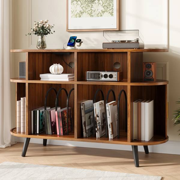 Sideboard Philotes Ⅲ Braun - Holzwerkstoff - 110 x 76 x 40 cm