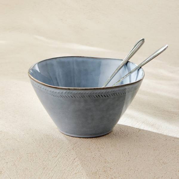 Schüssel BLUEJEANS Blau - Stein - 18 x 10 x 18 cm