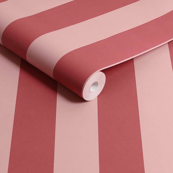 Vliestapete Canopy Streifen Pink