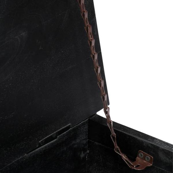 Couchtisch M603386 Schwarz - Massivholz - 20 x 30 x 65 cm