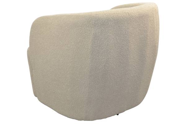 Polstersessel mit Kopfstütze Calle Beige - Polyester - 72 x 103 x 67 cm