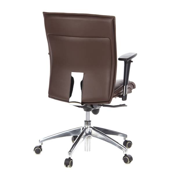Chefsessel MURANO 10 Braun - Flachgewebe - 59 x 117 x 51 cm