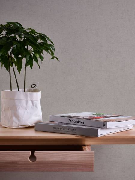 Vliestapete 306464-GU Grau - Fleece - 53 x 1005 x 1 cm
